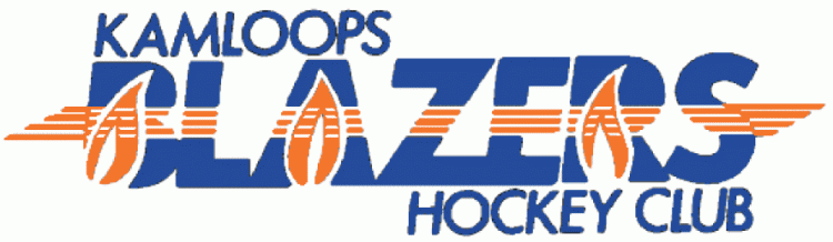 kamloops blazers 1984-1987 primary logo iron on transfers for clothing